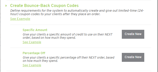 new discount codes